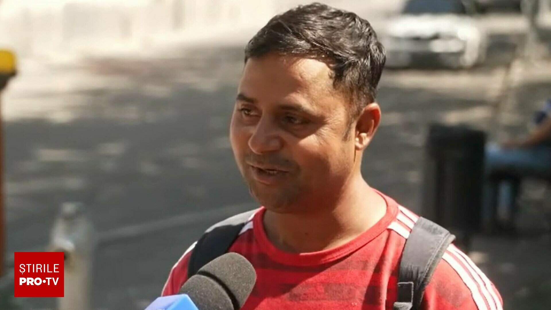 Reacția unui indian la canicula din București