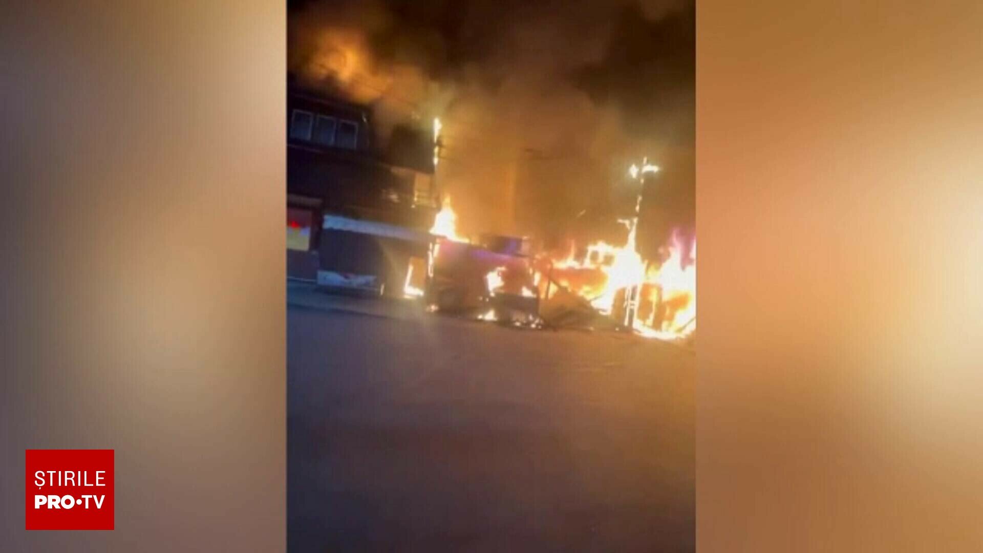 Incendiu devastator la Praid, după dezastrul de la salină