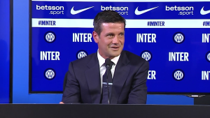 Echipa Inter, la conferința de presă susținută de Chivu înainte de meciul cu Udinese