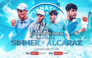 Alcaraz la ATP Cincinnati 2025: finale tv și streaming