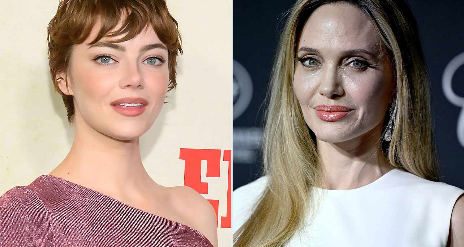 Emma Stone Says Her Mom Asked Angelina Jolie ‘If She Had Any Kids’