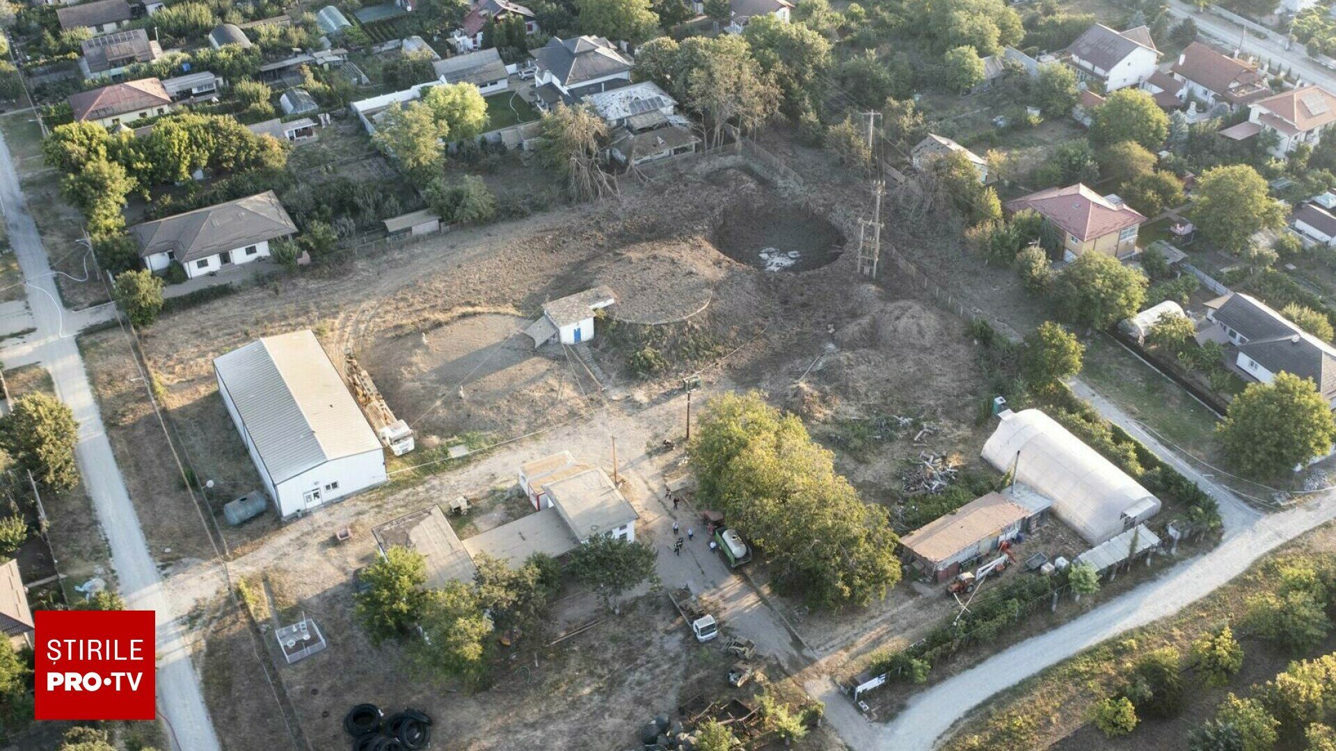 Explozia de gaze de la Amara, reconstituită prin animație grafică.