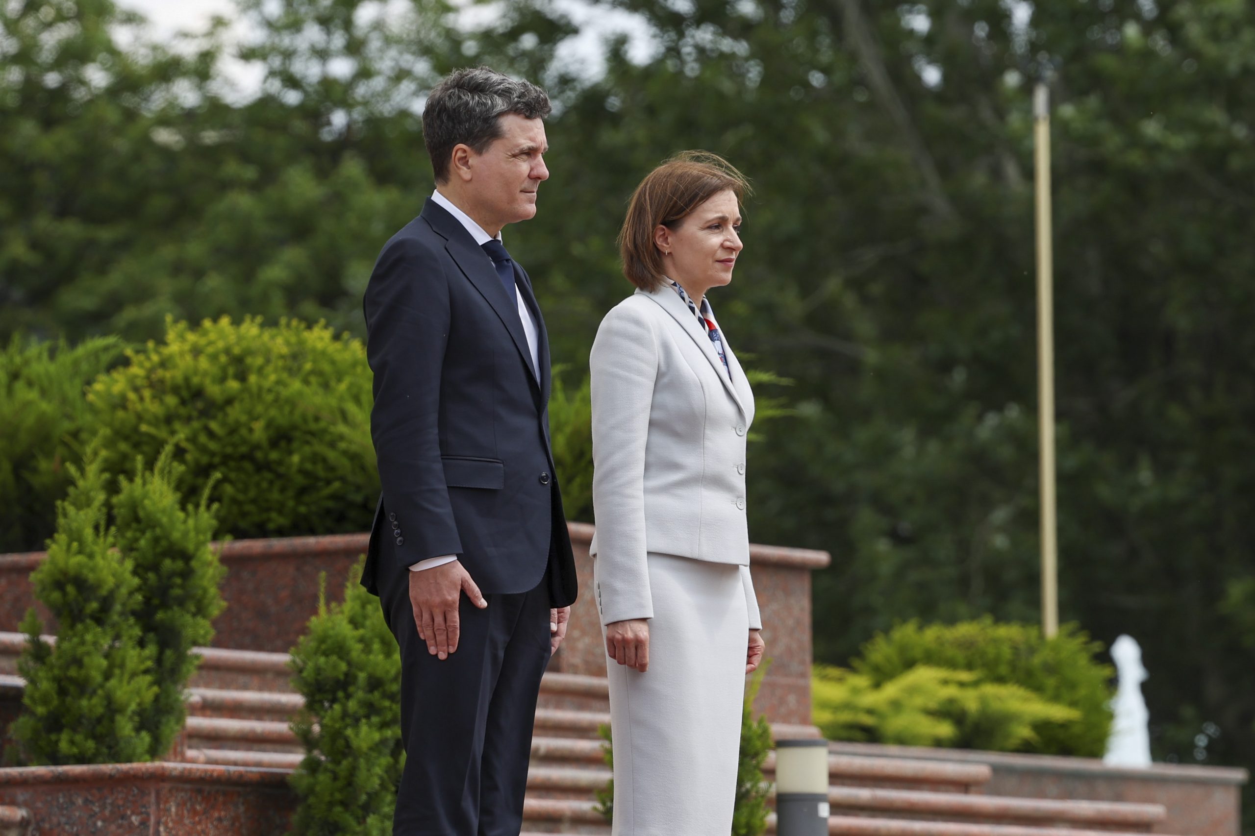 Nicușor Dan, în Moldova de Ziua Limbii Române