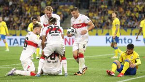 Stuttgart câștigă dramatic cu 12-11 la penalty împotriva Braunschweig în DFB-Pokal.