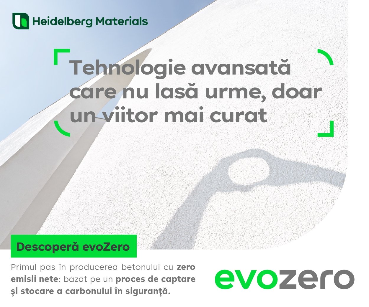 Heidelberg Materials introduce primul ciment mondial cu emisii nete de dioxid de carbon zero, realizat prin tehnologie de captare, marcând un progres important într-o industrie dificil de decarbonizat
