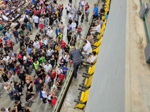 Gigi Becali, show la pauză!