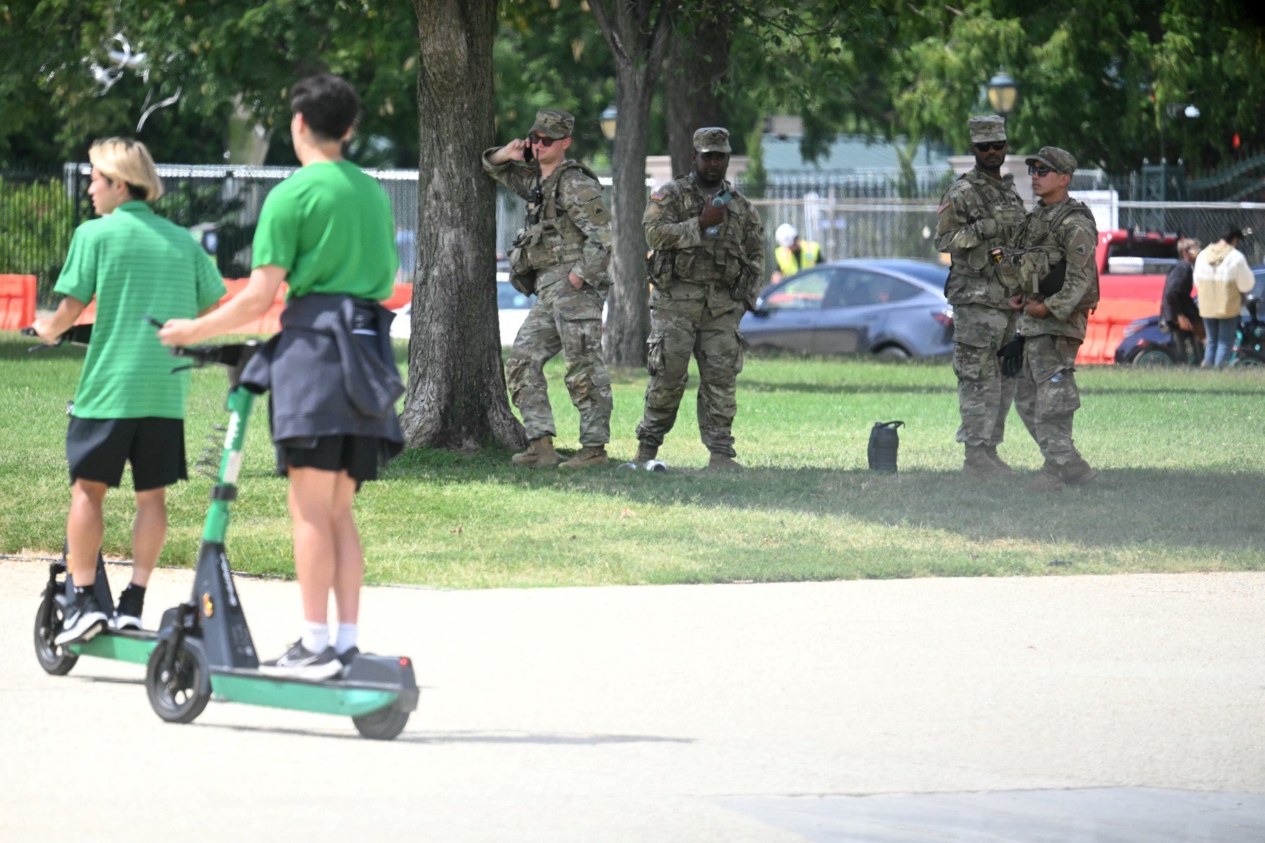 Trei state afiliate Partidului Republican dispun trupe ale Gărzii Naționale pentru susținerea Washingtonului, la solicitarea administrației Trump