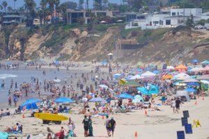 Vreme caniculă în estul comitatului San Diego