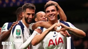 Tottenham învinge Doncaster cu 3-0 în Carabao Cup