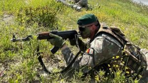 Iată o reformulare a titlului: “Testarea capacității de mobilizare a forțelor de rezervă din regiunile Sibiu și Mureș în România”.