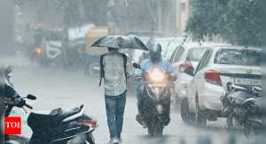 Ploile torențiale lovește Delhi-NCR