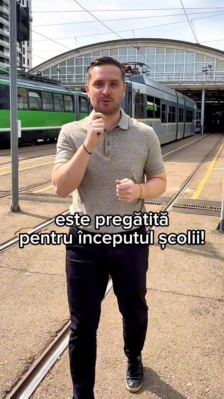 „Primarul Bujduveanu anunță: Flota STB este gata pentru începutul anului școlar”