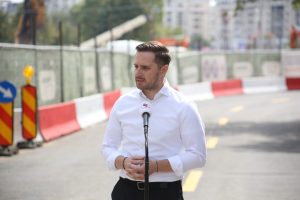 Primarii Stelian Bujduveanu și Daniel Băluță anunță redeschiderea circulației pe Strada…