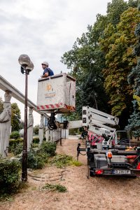 „Primarul Stelian Bujduveanu anunță modernizarea iluminatului public în Parcul Herăstrău – Regele Mihai I”