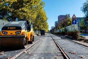 Modernizarea liniei de tramvai pe Bulevardul Expoziției, în plină desfășurare, anunță Primarul Stelian Bujduveanu