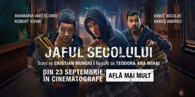 Imigranți, răzbunare și opere de artă valoroase: o poveste complicată cu o miză mare – „Jaful Secolului”, regizat de Teodora Ana Mihai și scris de Cristian Mungiu, reprezintă propunerea României pentru Oscar 2026, începând cu 23 septembrie în cinematografe.