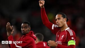 Van Dijk decide meciul pentru Liverpool cu un gol din ultimul moment