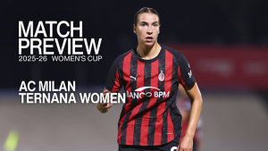 Previzualizarea meciului Ac Milan – Ternana din Serie A Women’s Cup