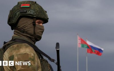Belarus and Russia's show of firepower appears to be a message to Europe