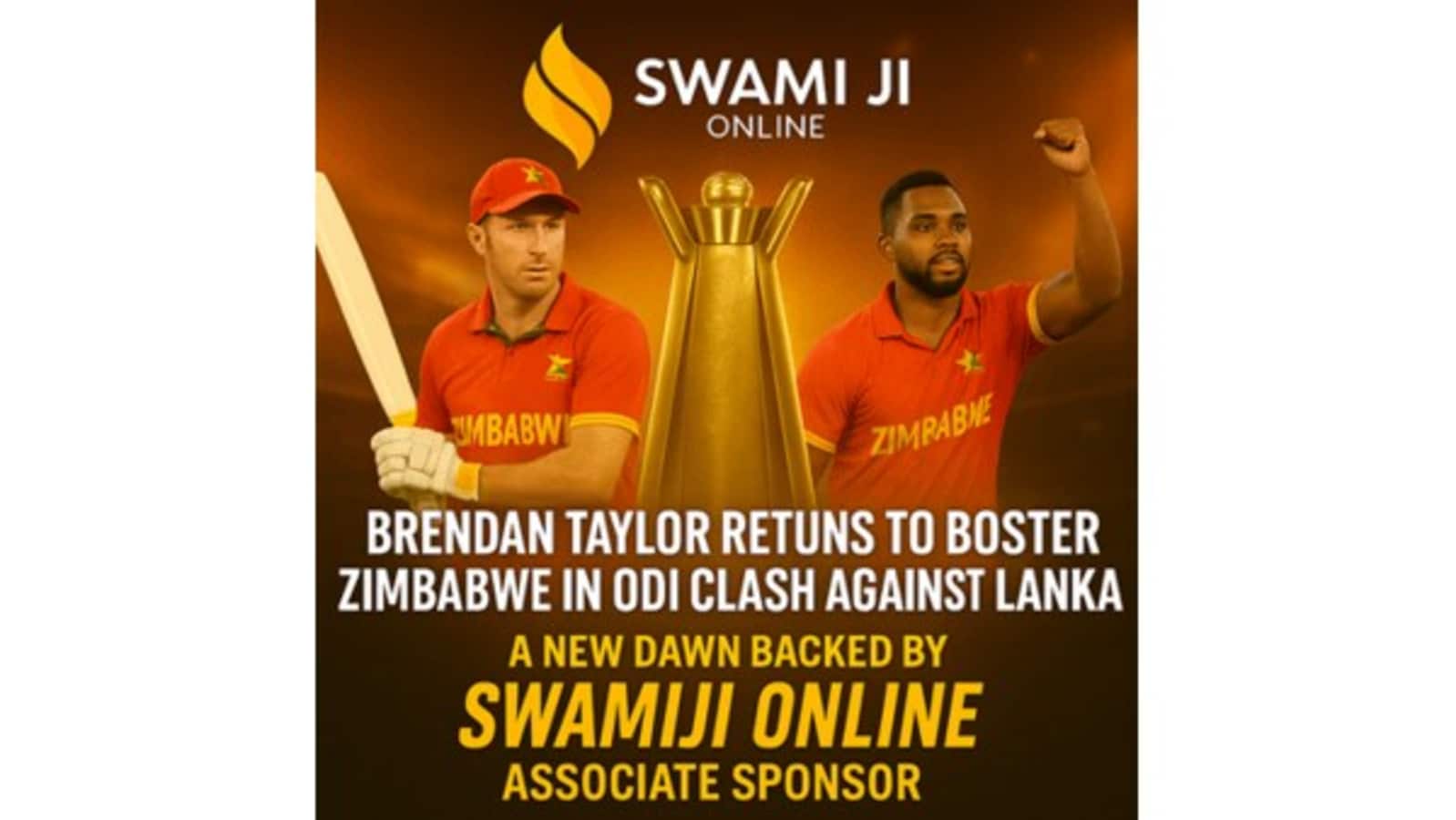 [ad_1] Echipa națională de cricket a Zimbabwei se pregătește pentru o serie de două meciuri cu Sri Lanka, programate pentru 29 și 31 august la Harare Sports Club