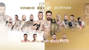 Cine difuzează online Gala RXF 50 de la 20:00?