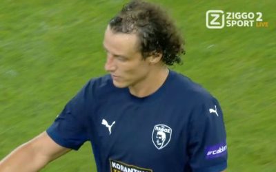 Heartbreak for David Luiz as ex-Chelsea and Arsenal star is forced off just 32 minutes into Champions League return
