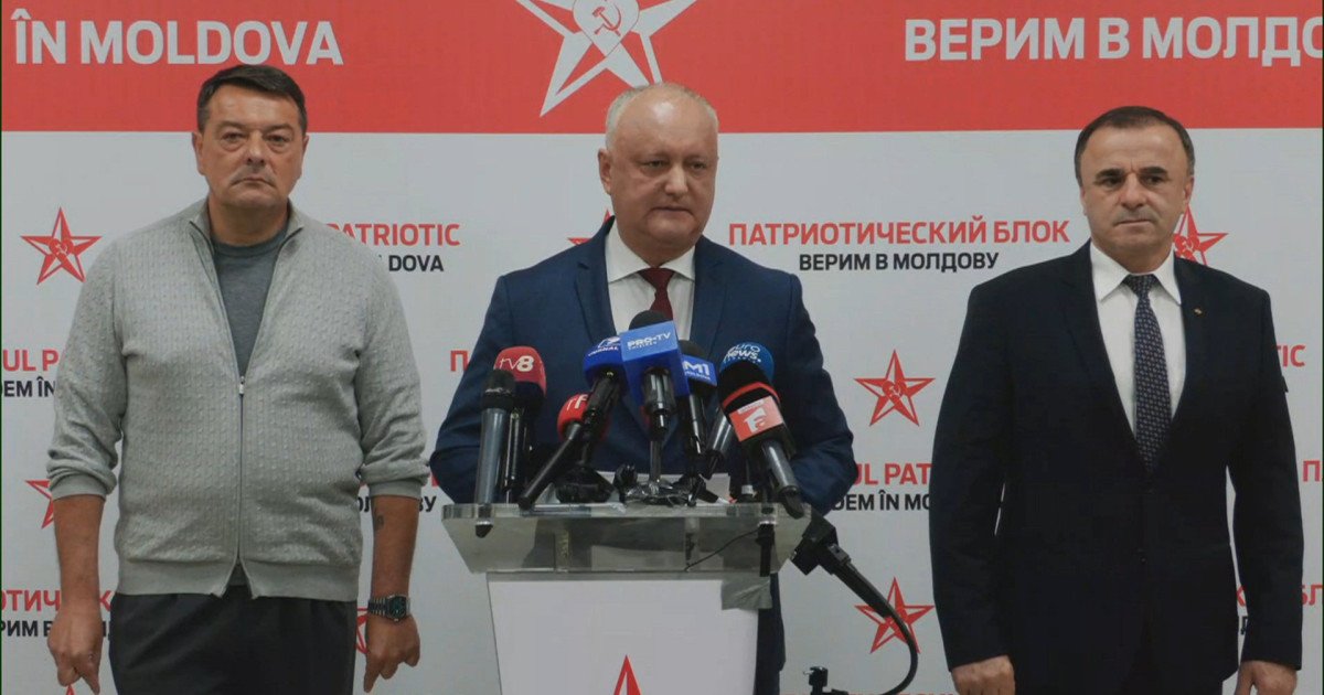 Igor Dodon cheamă moldovenii la protest în fața Parlamentului, acuzând fraude la vot