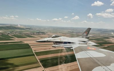 O dronă rusească a intrat în spațiul aerian al României: au fost mobilizate două avioane F-16 