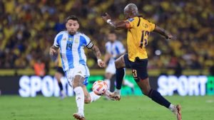 Ecuador a învins Argentina cu scorul de 2-0 în meciul de calificare pentru Campionatul Mondial.