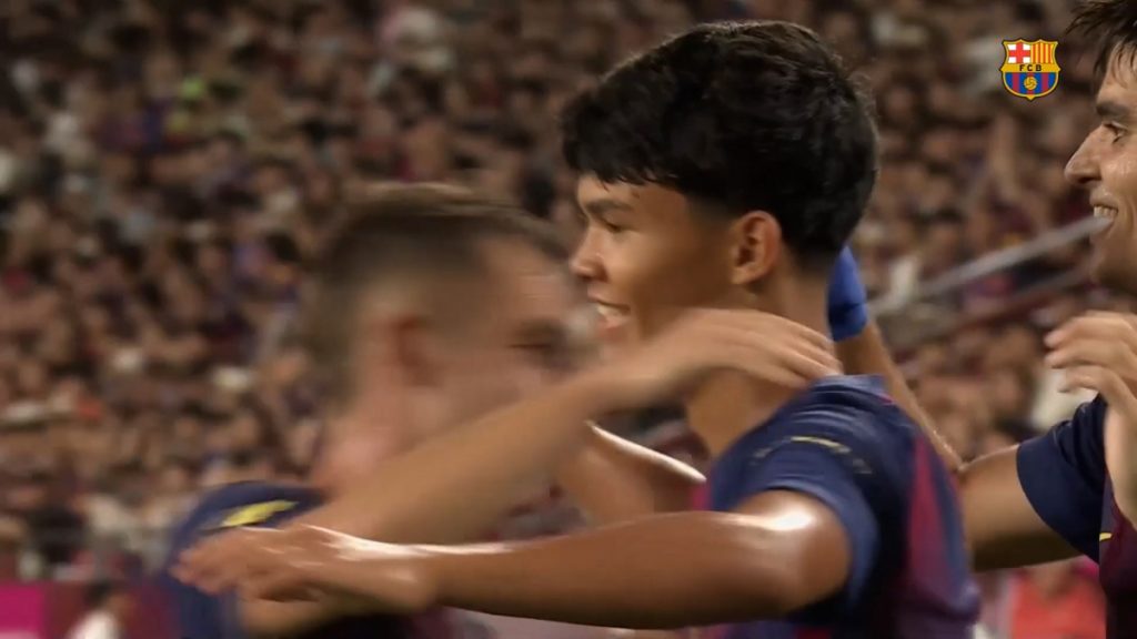 El debut de Dro, otra joya de La Masia
