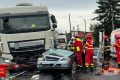 Tatăl, mama și fiica au murit pe DN7, în Argeș, după mașina lor s-a izbit violent de o autocisternă
