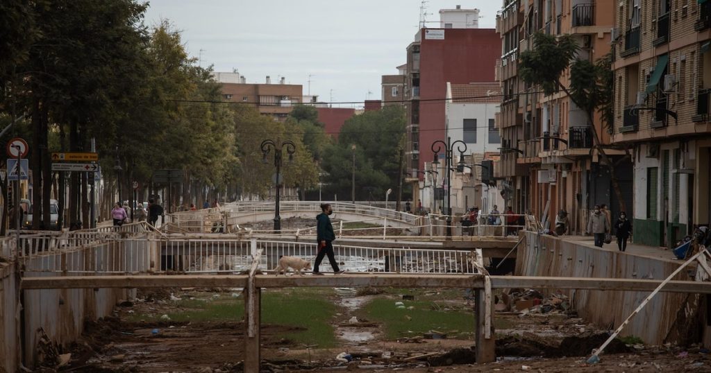 Inundații în Valencia