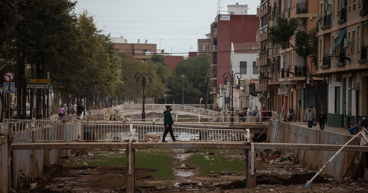 Inundații în Valencia