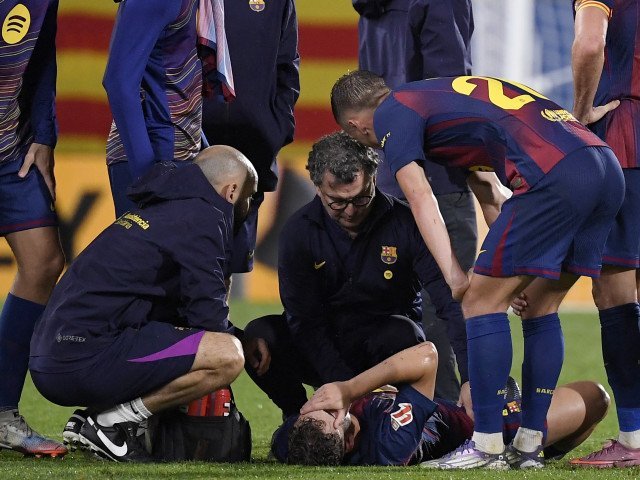 Jucătorul Barcelonei plânge după înfrângerea cu Getafe