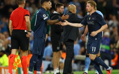 Video | Kevin De Bruyne, schimbat după doar 26 de minute în Manchester City