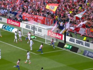 Transmisiune în direct a meciului și tabelul de scoruri pentru meciul echipei Atletico Madrid.