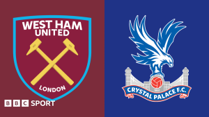 Meciul West Ham – Crystal Palace în Premier League
