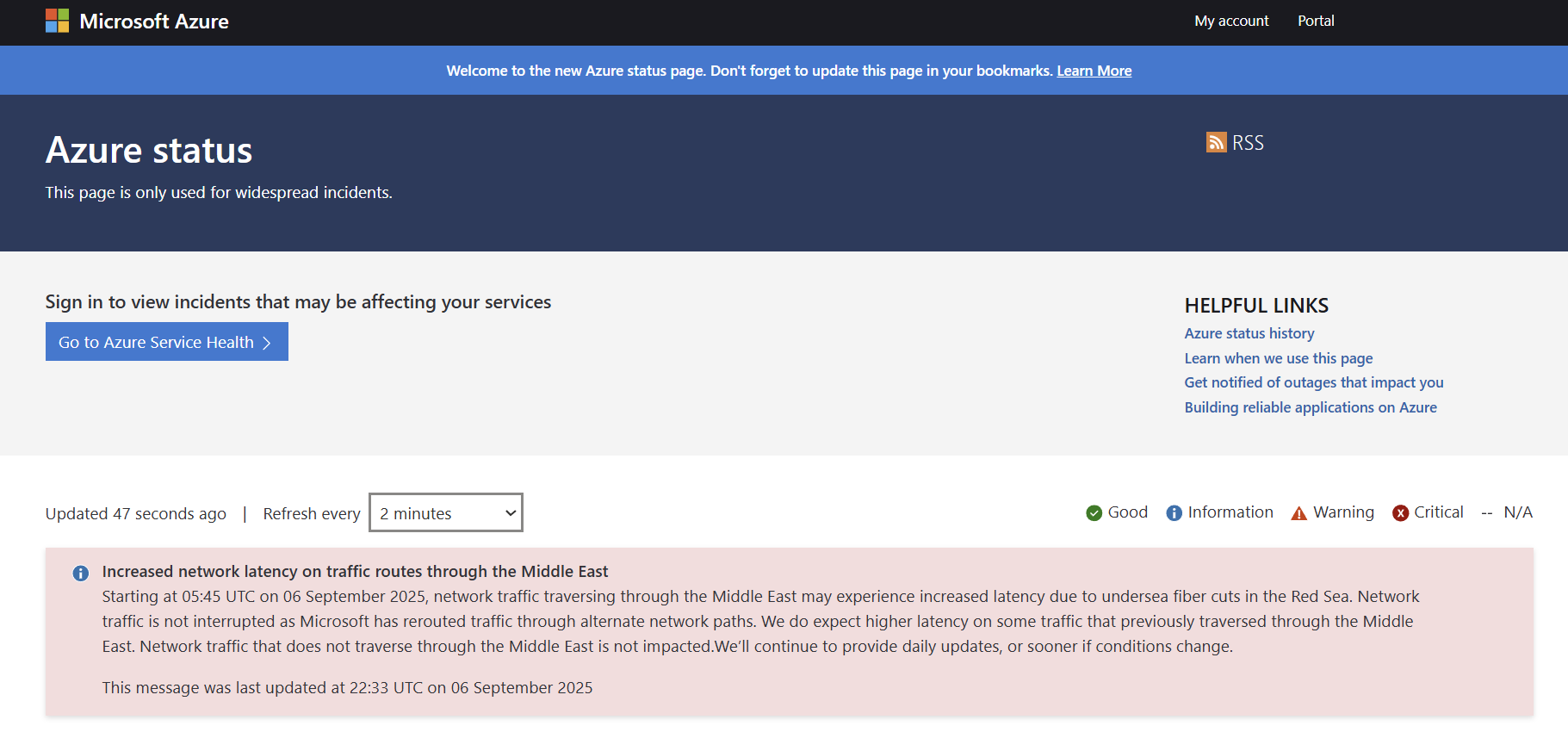 [ad_1] Incidentul major care a avut loc pe 6 septembrie 2025, când mai multe cabluri submarine de fibră optică din Marea Roșie au fost întrerupte simultan, a perturbat semnificativ traficul global de internet și comunicații