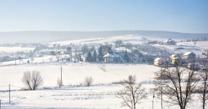 Iarnă rece și geroasă pentru România