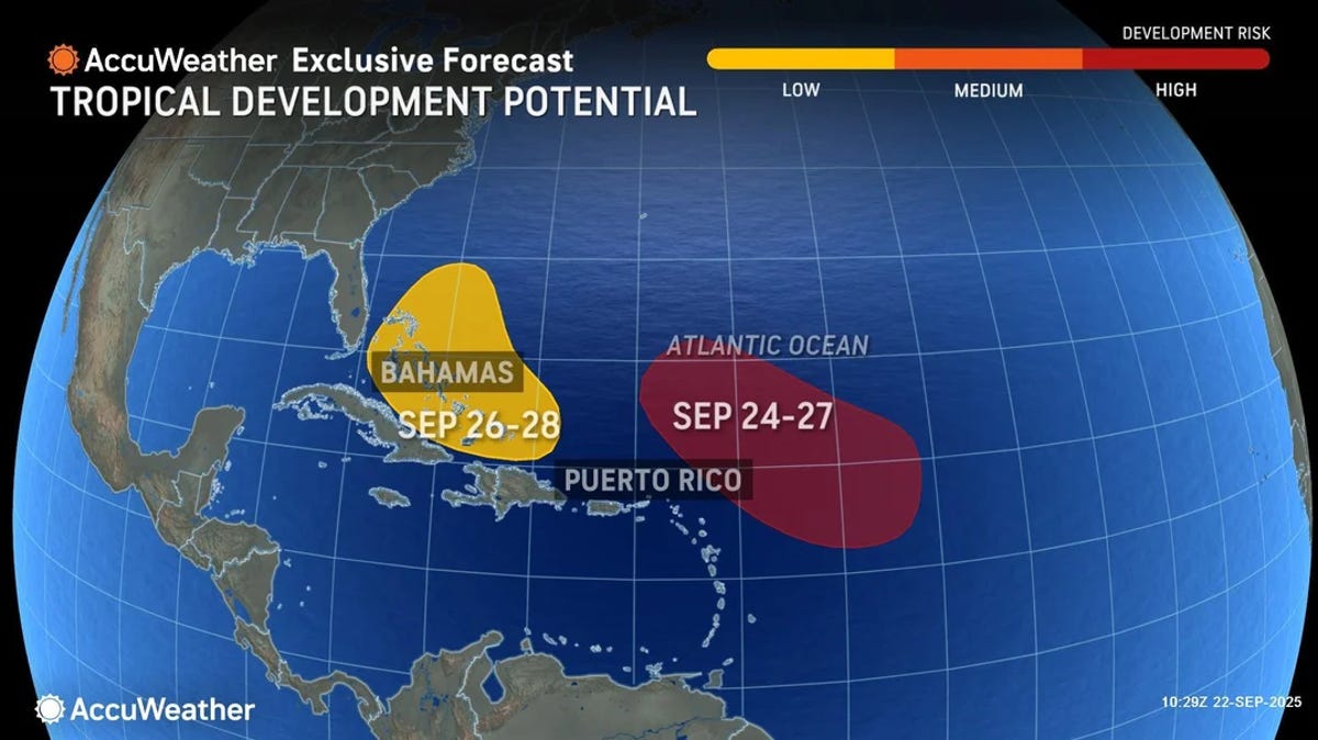 NHC watching two tropical systems. Here's Polk County's forecast