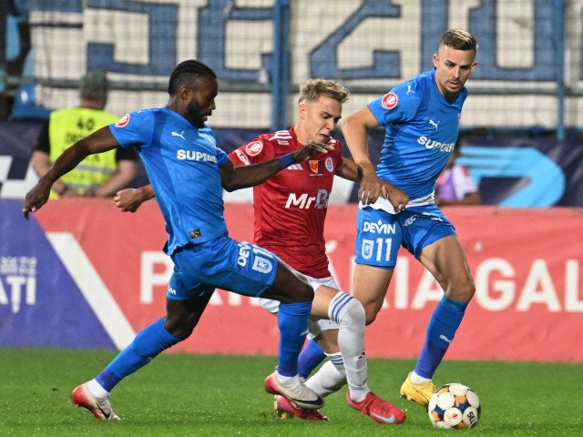 Video | Oțelul - Universitatea Craiova 1-0. Oltenii au pierdut primul meci din acest sezon de SuperLigă