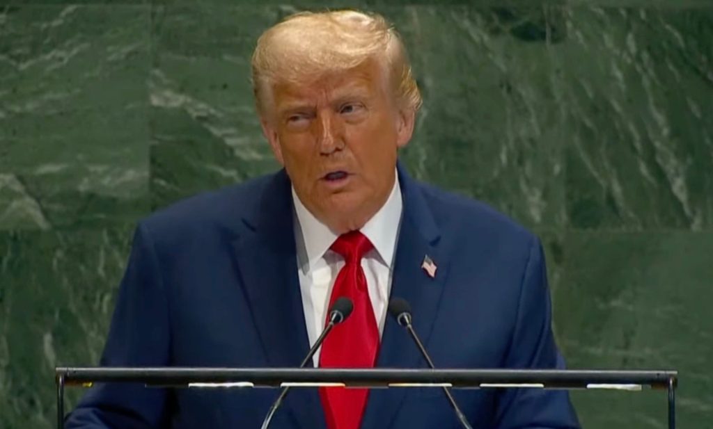 Donald Trump vorbește în direct la ONU despre posibile sancțiuni dure împotriva Rusiei, dacă aliații NATO nu vor înceta să cumpere petrol rusesc