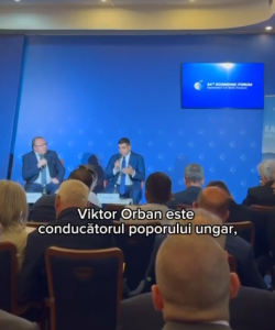Simion, supus al Ungariei? Simion a recunoscut preeminenta premierului ungar Viktor Orban la nivel european și asupra întregii lumi creștine (Dr. Adrian Băzăvan) – secvență video.