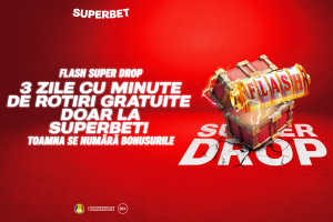 Superbet oferă 3 zile de rotiri gratuite
