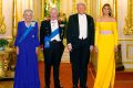 Banchet fastuos, la Windsor, pentru a onora vizita lui Donald Trump. Președintele american: „SUA și UK sunt ca două note într-un acord”
