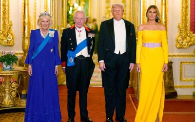Banchet fastuos, la Windsor, pentru a onora vizita lui Donald Trump. Președintele american: „SUA și UK sunt ca două note într-un acord”