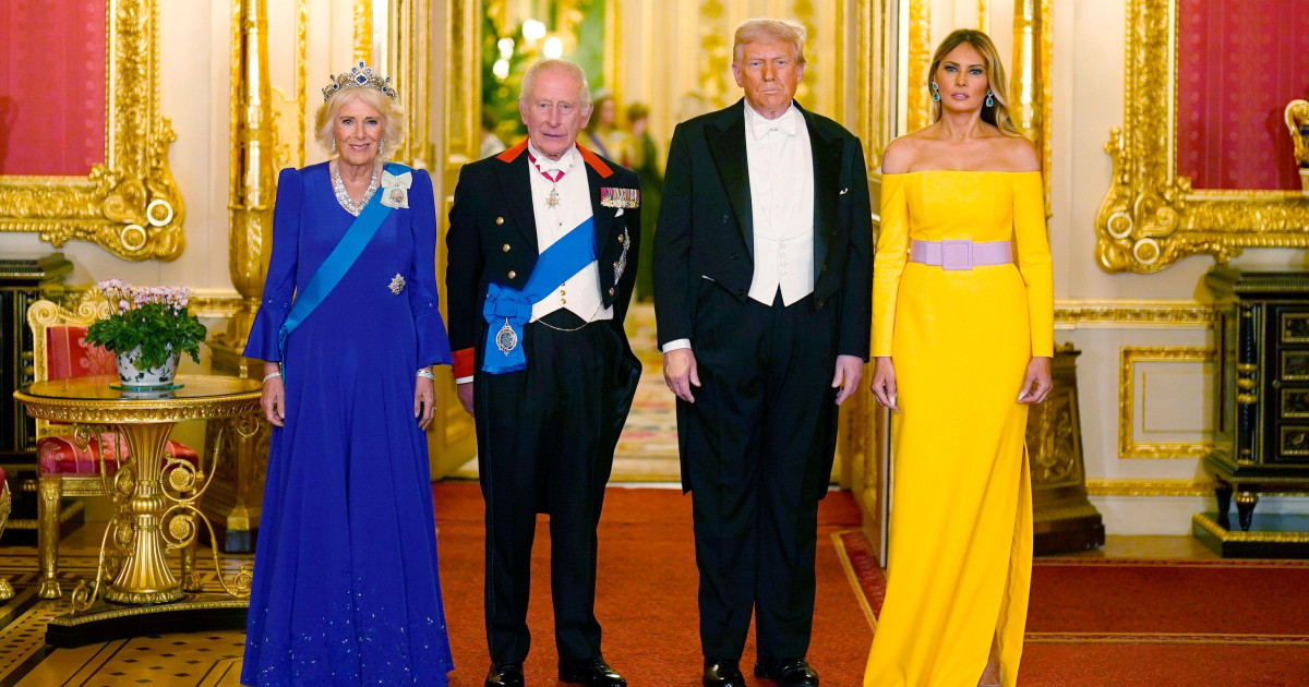 Banchet fastuos, la Windsor, pentru a onora vizita lui Donald Trump. Președintele american: „SUA și UK sunt ca două note într-un acord”