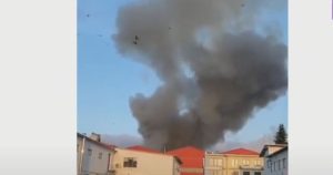 Incendiu devastator la fabrica de prelucrare a lemnului din Sebeş, Planul Roşu activat