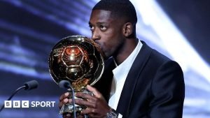 Dembele câștigă Balonul de Aur