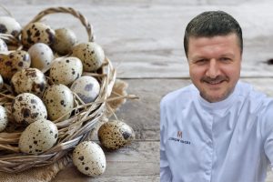 Ouăle de prepeliță, o alternativă sănătoasă la ouăle de găină, beneficii nutritive și rețete simple de la un bucătar din Paris: „Se potrivesc perfect în bucătăria franțuzească, aducând un aspect elegant și fiind o adevărată «bijuterie» în orice preparat”ea noastră”